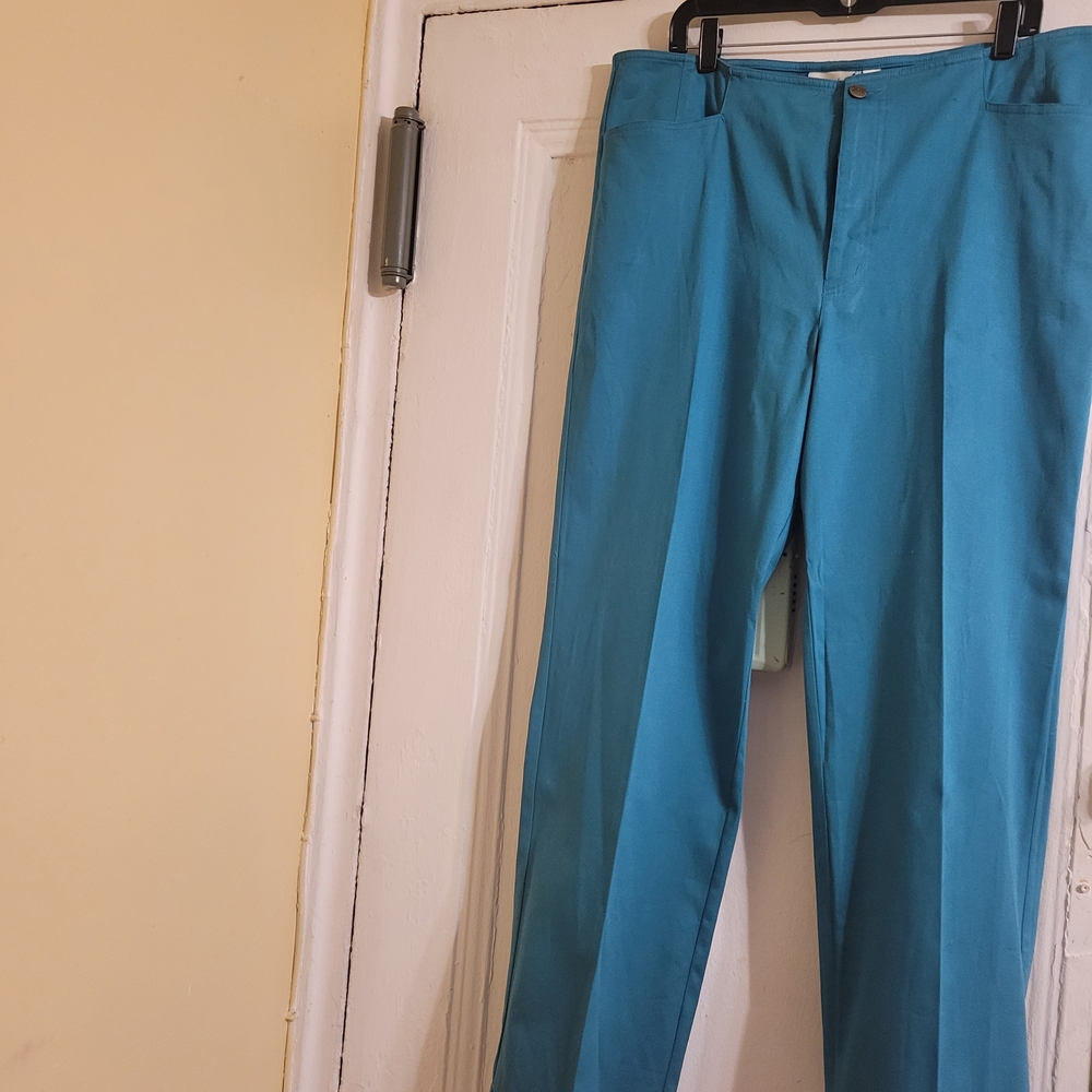 Dream Jeans Women's Straight Leg Pants - Green Size 18W